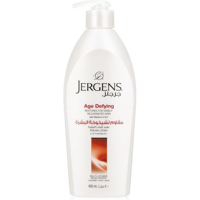 Jergens Age Defying Moisturizer Body Lotion Pump 400 ml (UAE) image