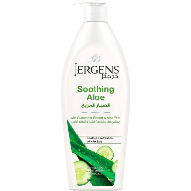 Jergens Soothing Aloe Body Lotion Pump 400 ml image