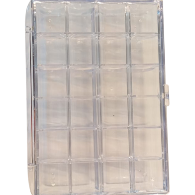 Jewelry Box Large Capacity Dual Layer Organizer Desktop Decor image