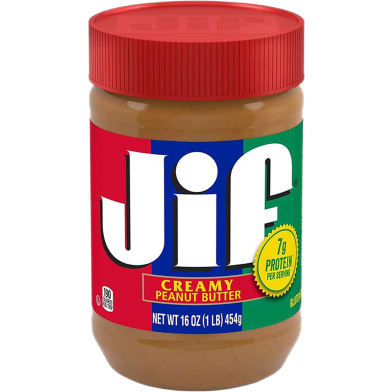 Jif Creamy Peanut Butter 454gm image