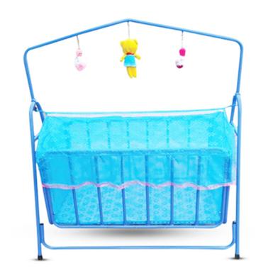 Jim And Jolly Baby Cradle-Blue image