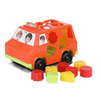 Jim And Jolly Puzzle Car - Orange image