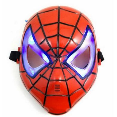 Jim And Jolly Super Hero Spiderman Mask With Light - Red image
