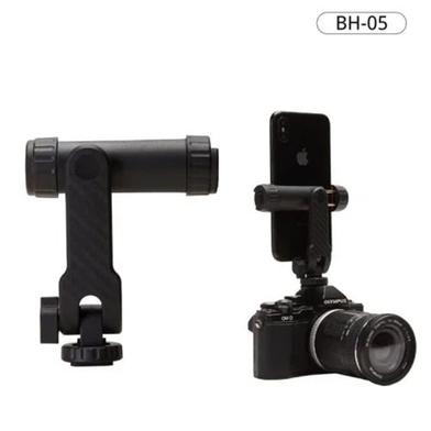 Jmary BH-05 Multi-Functional Dual Cold Shoe Smartphone Holder Tripods Mount image