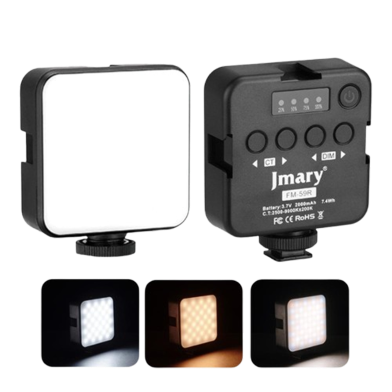 Jmary FM-59R Rechargeable Mini LED Fill Light image