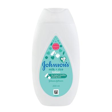 Johnsons Baby Milk Plus Rice Lotion 200ml image
