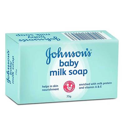 Johnsons Baby Milk Soap (Thai) 75 gm (Thailand) image