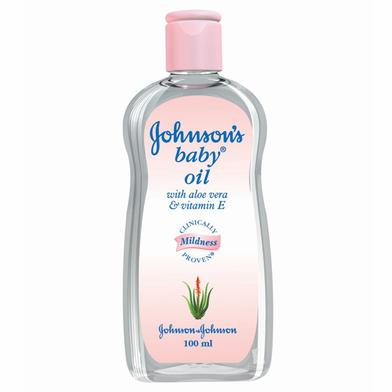 Johnson's Baby Oil with Vitamin E 100ml: 