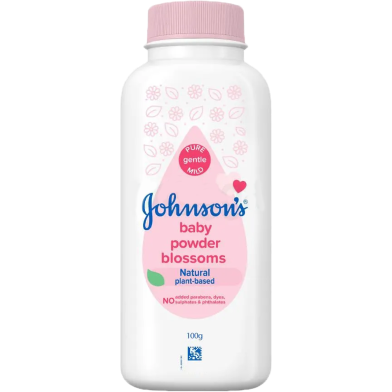 Johnson's Baby Powder Blossom Natural Plant Based 100 gm image