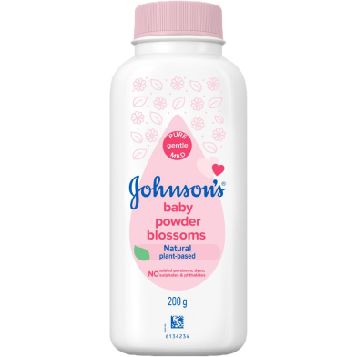 Johnson's Baby Powder Natural Plant Based 200 gm image