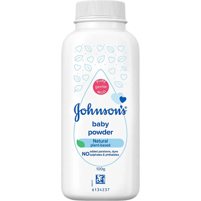 Johnson's Baby Powder Natural Plant Based 100 gm image