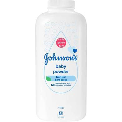 Johnson's Baby Powder Natural Plant Based 400 gm image