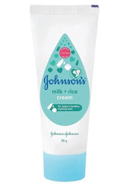 Johnson's Baby Milk And Rice Cream 30gm image