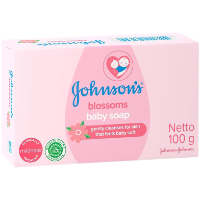 Johnson's Blossoms Baby Soap 100 gm (UAE) image