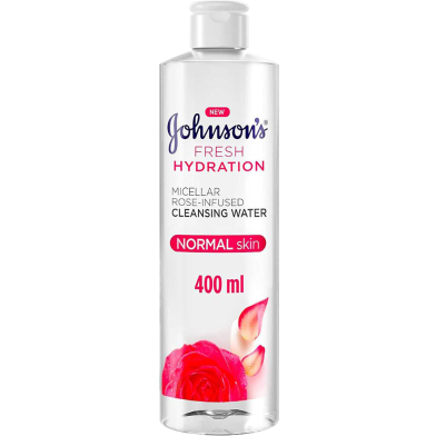 Johnson's Micellar Rose Infused Cleansing Water 400 ml image