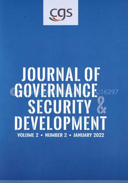 Journal of Governance Security and Development - Volume 2 (Number-2) image