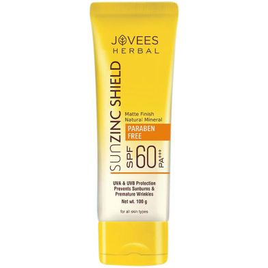 Jovees Sun Zinc Shield SPF Sixty PA Triple Plus (100gm) image
