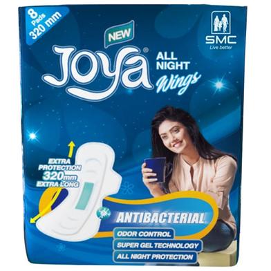 SMC Joya Sanitary Napkin All Night Wings (8 pads) image