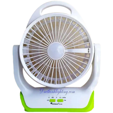 Joykaly YG-729 Rechargeable AC/DC 8 Inch Fan with LED Light image