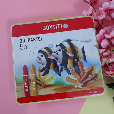 Joytiti Oil Pastels 55 Shades Box -Non Toxic image