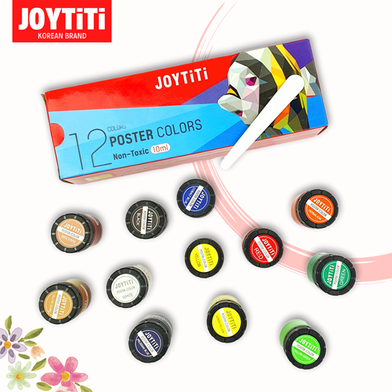 Joytiti Poster Color 12pcs 10ml image