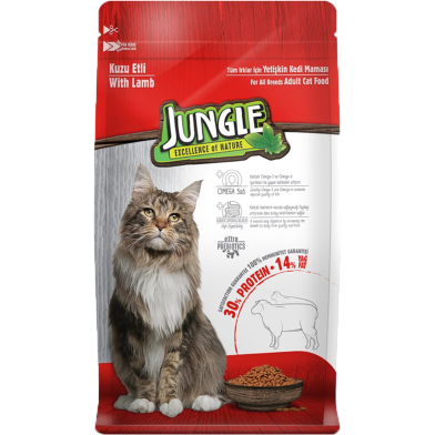 Jungle Adult Cat Food Lamb 1.5 kg image