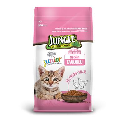 Jungle Junior Cat Food Chicken Flavour 1.5kg image