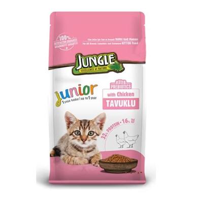 Jungle Junior Cat Food Chicken Flavour 500g image
