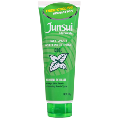 Junsui Naturals Whitening Cool Face Wash 100 gm image