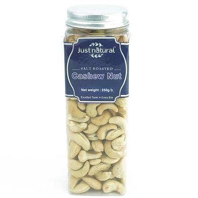 Just Natural Premium Salt Roasted Cashew Nut (প্রিমিয়াম সল্ট রোস্টেড কাজু বাদাম) - 250 gm image