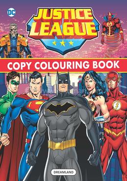 Justice League Copy Colouring Book image