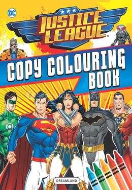 Justice League Copy Colouring Book image
