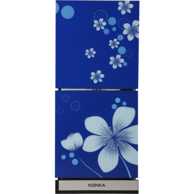 KONKA -KRT-240GB Refrigerator Blue Delphinium-2-Door, Upper Freezer (240 Ltr) image