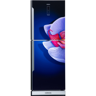 KONKA Refrigerator-KRB-270EVB-3D Blue Iris, Bottom Freezer, with Digital Display (270 LTR) image