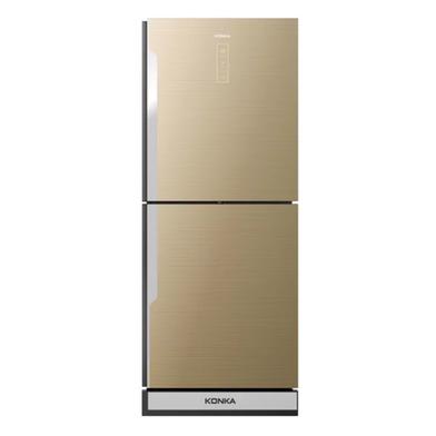 KONKA Refrigerator-KRT-282EGB-Golden, Upper Freezer, Electronics Control with Digital Display (282 LTR) image