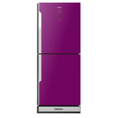 KONKA Refrigerator-KRT-282EIGB-Purple Upper Freezer, Electronics Control, Digital Display with Inverter Technology (282 LTR) image