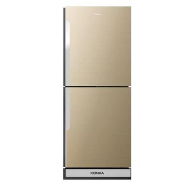 KONKA Refrigerator-KRT-282GB-Golden, Upper Freezer (282 LTR) image