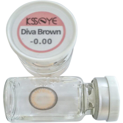 KSSEYE Diba Brown Colored Contact Lenses image