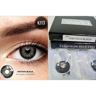 KSSEYE Pattaya Black Color Contact Lens image