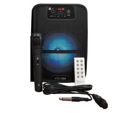 KTX-1286 Wireless Portable Bluetooth Speaker 6.5 Loudspeaker With Led Light With Mic image