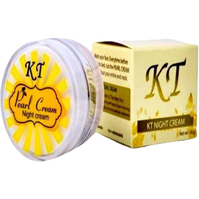 KT Night Cream Pearl Cream - 10 gm 
