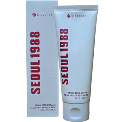 K Secret Seoul 1988 Cream Snail Mucin 93 Plus Rice 100ml image