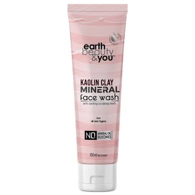 Earth Beauty and You Kaolin Clay Mineral Face Wash- 100ml image