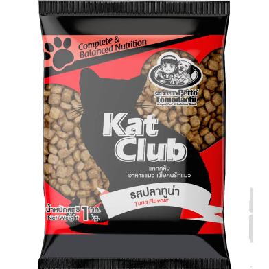 Kat Club Dry Cat Food Tuna Flavour 1 kg image