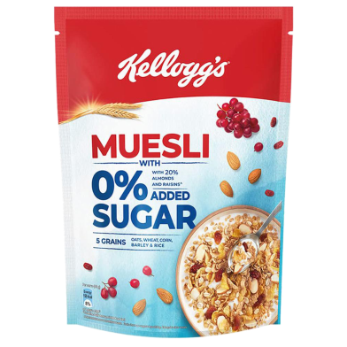 Kelloggs Muesli No Added Sugar (500 gm) image