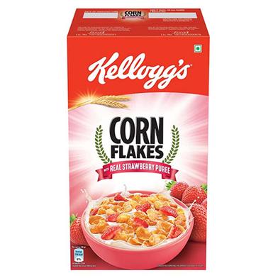 Kellogg's Strawberry Corn Flakes K-Pak, 26 gm (10 Pcs Set) image