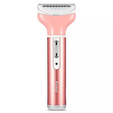 Kemei KM-6637 Multi-Functional 4 In 1 Rechargeable Women Body Shaver image