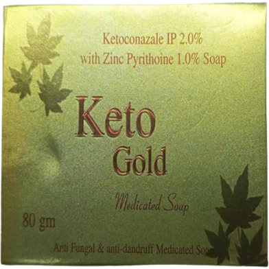 Keto-Gold Medicated Soap 80 gm | India image
