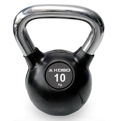 Kettlebell Dumbbell 10 KG-1 Pcs Black and Silver image