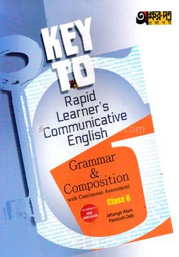 Key to Rapid Learners Communicative English Grammar - Class 6 image